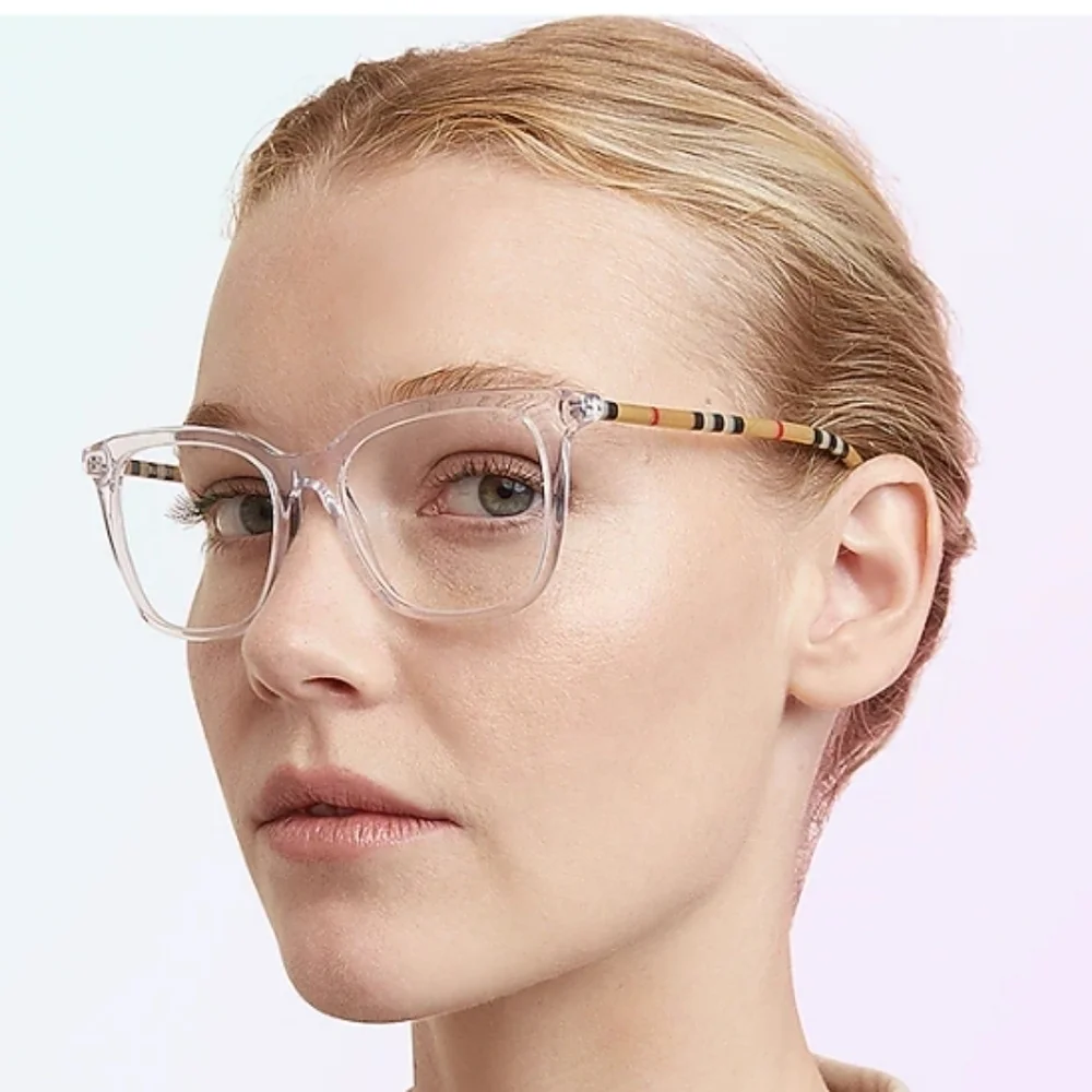 New Burberry Transparent Frame BE2371D